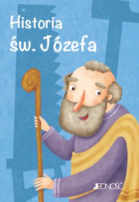 Historia św. Józefa. Autor: Fabris Francesca. SmakLiter.pl Okładka książki Historia św. Józefa