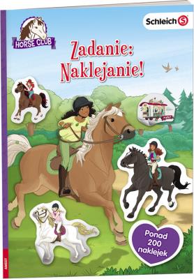 Okładka książki Horse Club Zadanie Naklejanie/