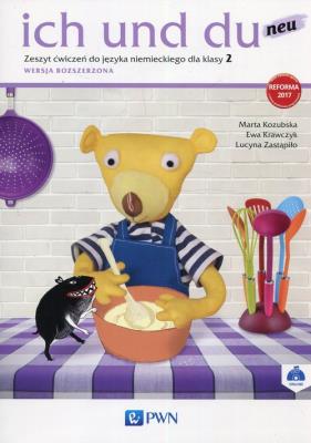 Ich und du neu 2 Zeszyt ćwiczeń Wersja rozszerzona. Autor: Kozubska Marta, Krawczyk Ewa, Zastąpiło Lucyna. SmakLiter.pl Okładka książki Ich und du neu 2 Zeszyt ćwiczeń Wersja rozszerzona