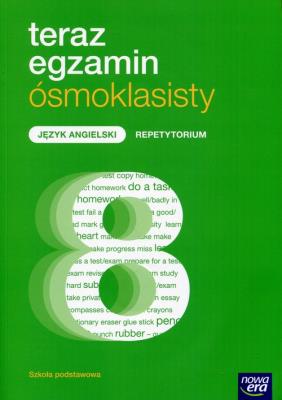 Okładka książki Język angielski SP EXAM PREPARATION SP 4-8 Teraz egazmin ósmoklasisty repetytorium z dwiema płytami