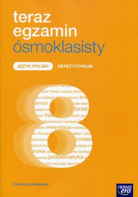 Okładka książki Język polski SP EXAM PREPARATION SP 4-8 Teraz egazmin ósmoklasisty repetytorium