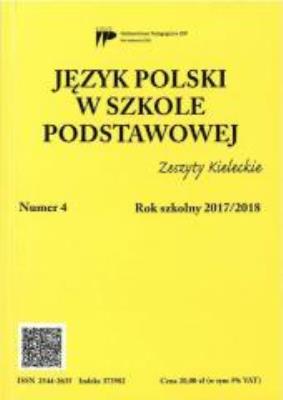 Język polski w szkole podstawowej nr 4 2017/2018. Autor: praca zbiorowa. SmakLiter.pl Okładka książki Język polski w szkole podstawowej nr 4 2017/2018