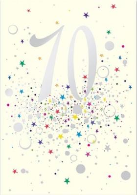 Opakowanie Karnet B6 z kopertą Urodziny 70