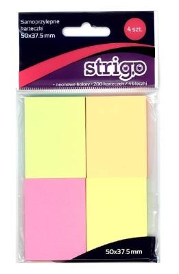 Opakowanie Karteczki samoprzylepne 50x38mm 200K STRIGO