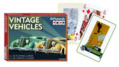 Opakowanie Karty Vintage Vehicles 2 talie