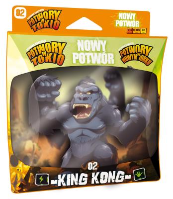 Okładka książki King Kong - Nowy potwór