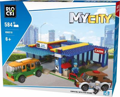 Opakowanie Klocki blocki MyCity Myjnia 584 elementy