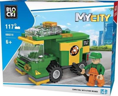 Opakowanie Klocki Blocki MyCity Uliczna zamiatarka 117 elementów