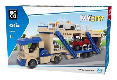 Opakowanie Klocki BLOCKI - MyCity Laweta 424 elementy