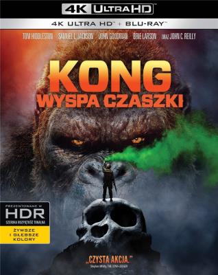 Kong: Wyspa Czaszki (2 Blu-ray) 4K. Autor: Jordan Vogt-Roberts. SmakLiter.pl Okładka książki Kong: Wyspa Czaszki (2 Blu-ray) 4K