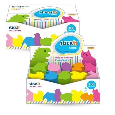 Kostki kształty mini zwierzęta mix. Wydawca: Stickn. SmakLiter.pl Opakowanie Kostki kształty mini zwierzęta mix