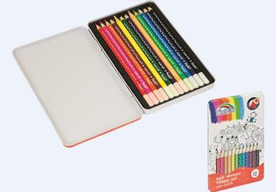 Opakowanie Kredki Super Soft 12 kolorów metal.opak. FIORELLO