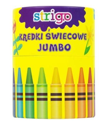 Kredki świecowe Jumbo 36 kolorów SSC026. Wydawca: Pukka Pads. SmakLiter.pl Opakowanie Kredki świecowe Jumbo 36 kolorów SSC026
