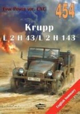 Krupp L2 H43/143 vol. CXC 454. Autor: Janusz Ledwoch. SmakLiter.pl Okładka książki Krupp L2 H43/143 vol. CXC 454