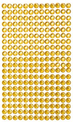 Okładka książki Kryształki samoprzylepne 3mm,806szt.zielone GRKR-060