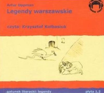 Okładka książki Legendy warszawskie. Audio 2CD - Audiobook