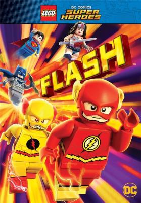 Lego DC Super Heroes. Flash DVD. Autor: Ethan Spaulding. SmakLiter.pl Okładka książki Lego DC Super Heroes. Flash DVD