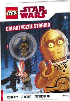 Okładka książki Lego Star Wars Galaktyczne starcia