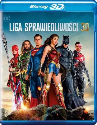 Liga sprawiedliwości (2 Blu-ray) 3D. Autor: Zack Snyder. SmakLiter.pl Okładka książki Liga sprawiedliwości (2 Blu-ray) 3D