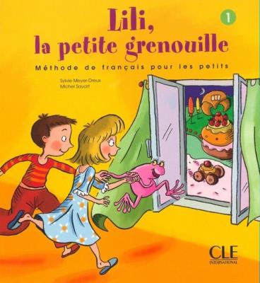 Okładka książki Lili la petite grenouille Niveau 1 Livre de l'éleve