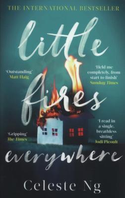 Little Fires Everywhere. Autor: Celeste Ng. SmakLiter.pl Okładka książki Little Fires Everywhere