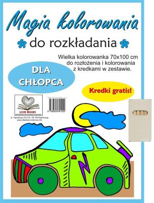 Okładka książki Magia kolorowania dla chłopca