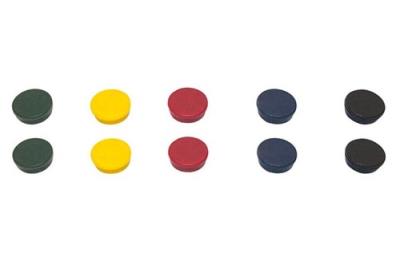 Opakowanie Magnesy okrągłe 20 mm do tablic magnetycznych 10 sztuk