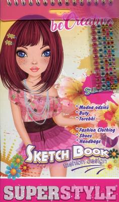 Okładka książki Malowanka kreatywna. Modna odzież, buty, torebki. Sunny