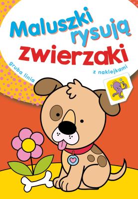 Maluszki rysują zwierzaki. Autor: Drabik Wiesław. SmakLiter.pl Okładka książki Maluszki rysują zwierzaki
