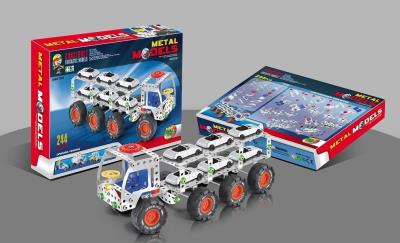 Opakowanie Metalowe klocki konstrukcyjne Laweta