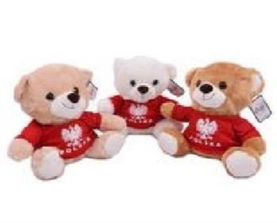 Opakowanie Miś Polska 21cm różne rodzaje