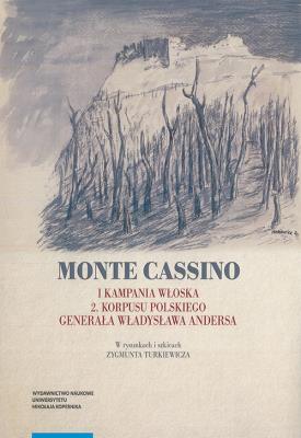 Monte Cassino I kampania włoska. Autor: Supruniuk Mirosław Adam. SmakLiter.pl Okładka książki Monte Cassino I kampania włoska