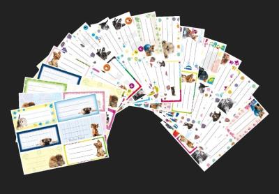 Opakowanie Nalepki na zeszyt Best Friend