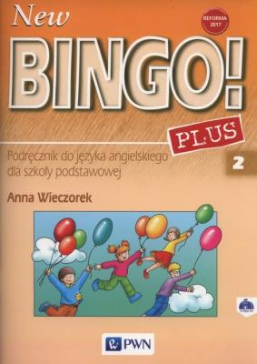 New Bingo! 2 Plus Podręcznik + CD. Autor: Anna Wieczorek. SmakLiter.pl Okładka książki New Bingo! 2 Plus Podręcznik + CD