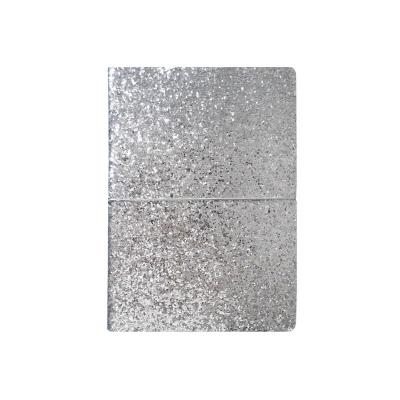 Opakowanie Notes A5/96K srebrny brokat