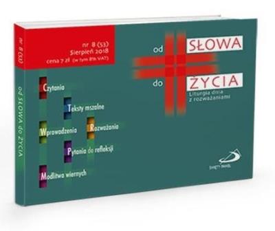 Okładka książki Od Słowa do Życia nr 8, sierpień 2018