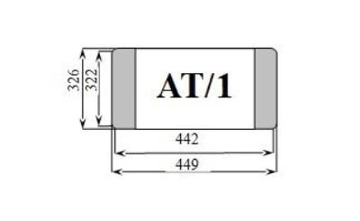 Opakowanie Okładka na atlas AT1 (10szt) D&D