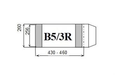 Opakowanie Okładka na książkć B5/3R