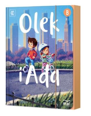 Olek i Ada. Pięciolatek. Poziom B. Pakiet. Autor: Fabiszewska Iwona, Wilk Klaudia. SmakLiter.pl Okładka książki Olek i Ada. Pięciolatek. Poziom B. Pakiet
