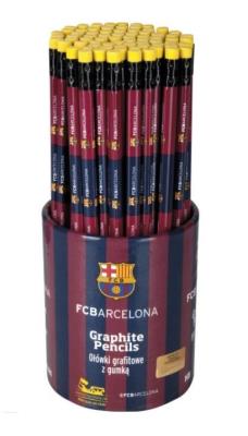 Opakowanie Ołówek trójkątny HB FCB Drum (72szt) ASTRA