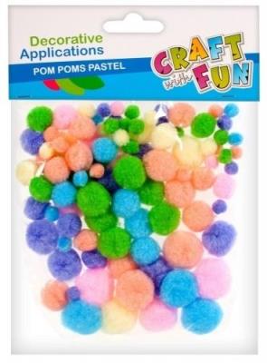 Opakowanie Ozodba dekoracyjna Pompony pastel