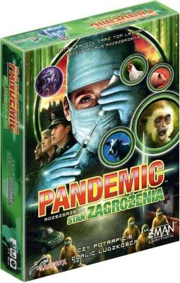 Pandemia: Stan zagrożenia LACERTA. Wydawca: Lacerta. SmakLiter.pl Opakowanie Pandemia: Stan zagrożenia LACERTA