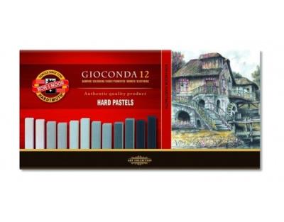 Opakowanie Pastele twarde Gioconda 8122 odcienie szarości