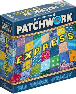 Patchwork Espress LACERTA. Autor: Rosenberg Uwe. SmakLiter.pl Okładka książki Patchwork Espress LACERTA