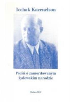 Okładka książki Pieśń o zamordowanym żydowskim narodzie