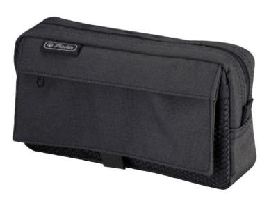 Opakowanie Piórnik kosmetyczka 2 kieszenie czarny