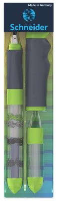 Opakowanie Pióro wieczne Schneider Base Kid L szare/zielone