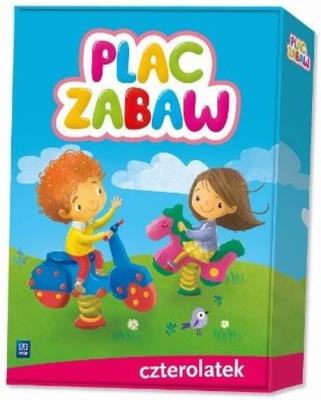 Plac zabaw. Czterolatek BOX WSiP. Autor:   Praca zbiorowa. SmakLiter.pl Okładka książki Plac zabaw. Czterolatek BOX WSiP