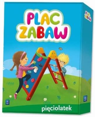Plac zabaw. Pięciolatek BOX WSiP. Autor:   Praca zbiorowa. SmakLiter.pl Okładka książki Plac zabaw. Pięciolatek BOX WSiP