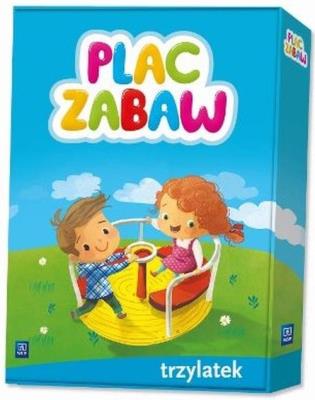 Plac zabaw. Trzylatek BOX WSiP. Autor:   Praca zbiorowa. SmakLiter.pl Okładka książki Plac zabaw. Trzylatek BOX WSiP